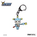 FANTHFUL Ace Attorney Series FPKC002AA Alloy Keychain Blue Badger