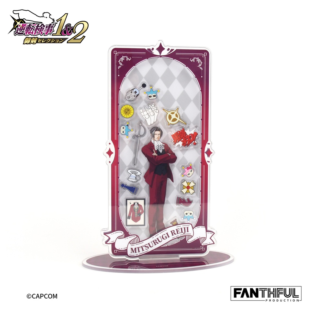 FANTHFUL Ace Attorney Investigations FP011AAI2025 Acrylic Frame Parts Set