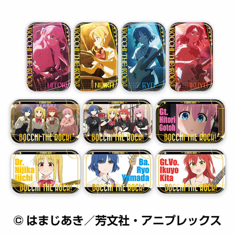 Bocchi the Rock! Foil Marukaku Can Badge [BOX]