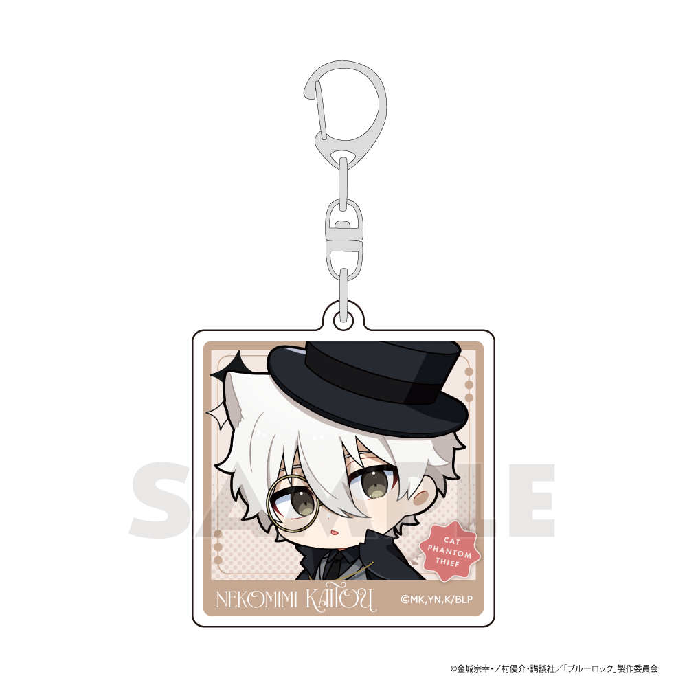 Blue Lock Acrylic Key Chain Nagi Seishiro / Cat Ears Phantom Thief