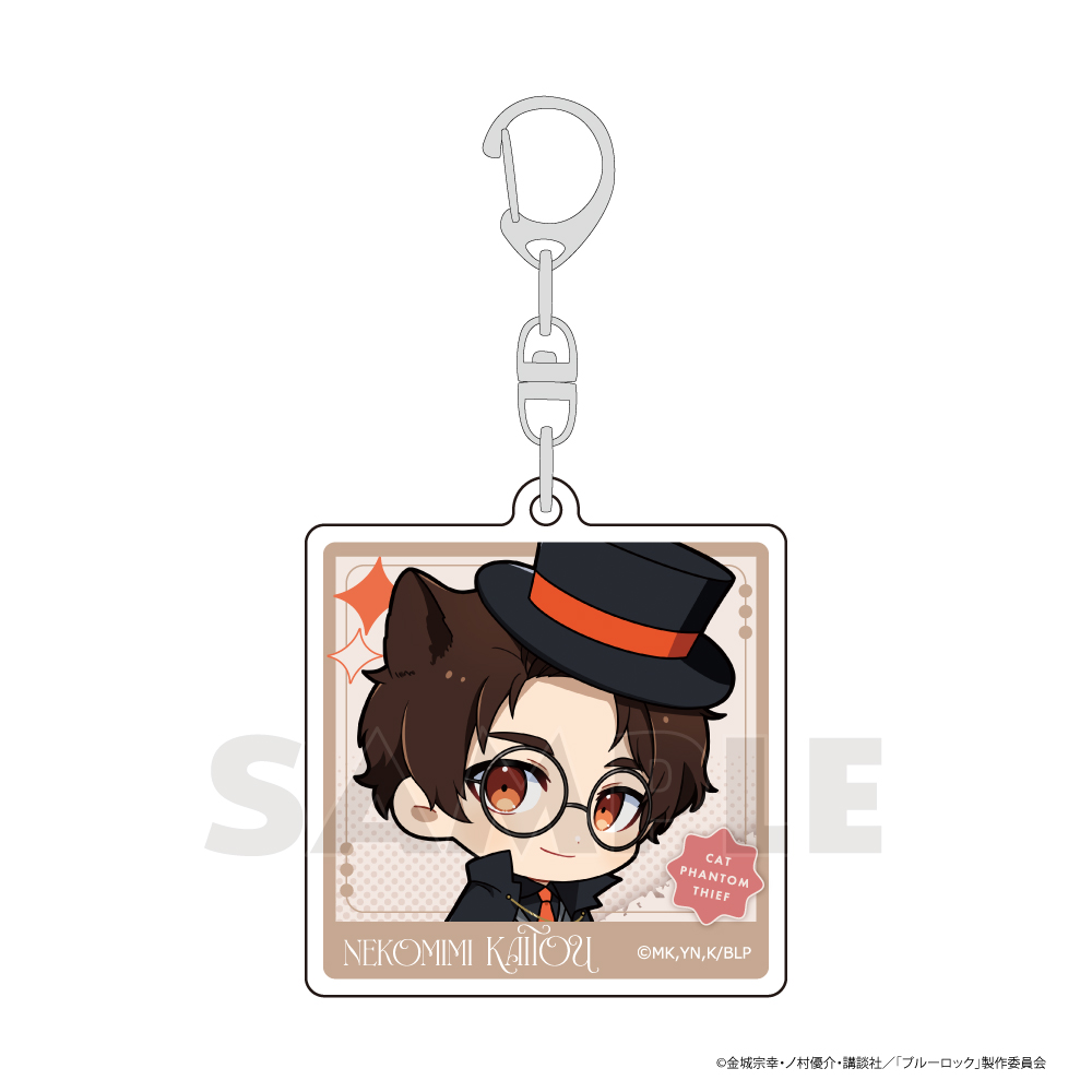 Blue Lock Acrylic Key Chain Yukimiya Kenyu / Cat Ears Phantom Thief