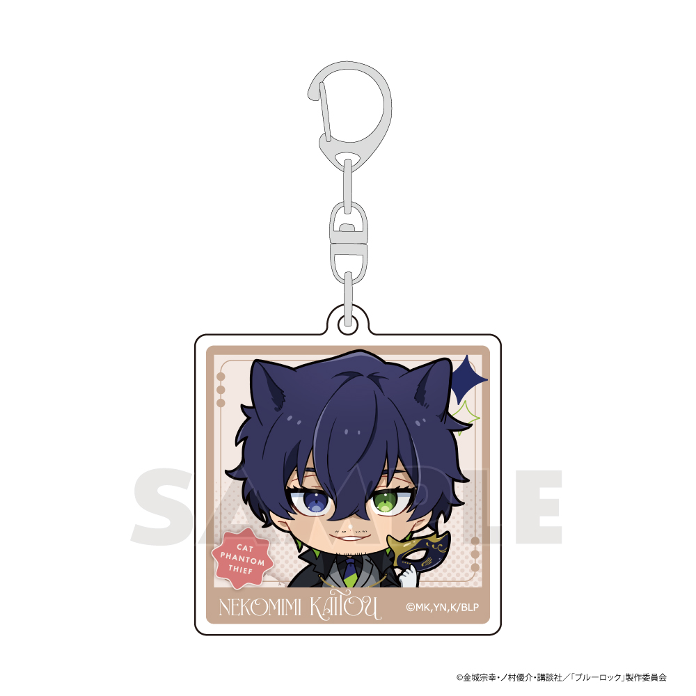 Blue Lock Acrylic Key Chain Oliver Aiku / Cat Ears Phantom Thief