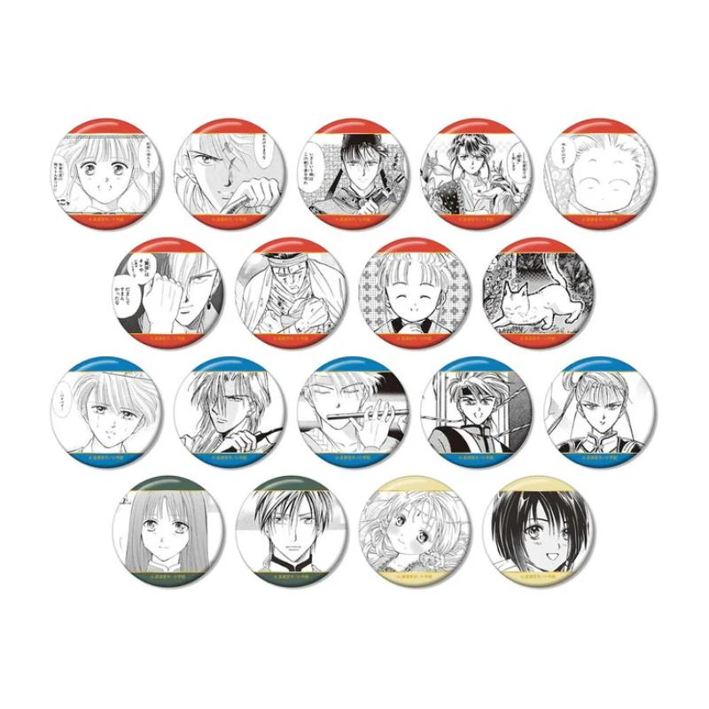 Fushigi Yuugi: The Mysterious Play Trading Original Frame Can Badge [BOX]