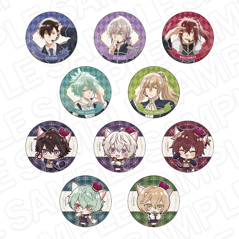 Collar x Malice -deep cover- The Movie Glitter Can Badge Idol Ver. [BOX]