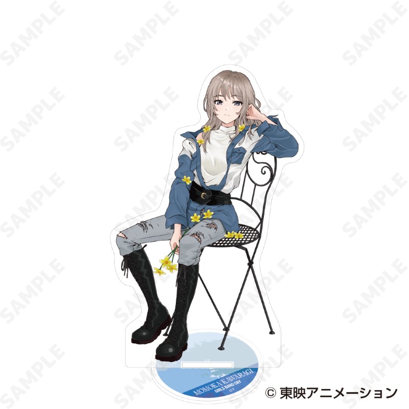 (PO) Girls Band Cry Acrylic Stand 2 Kawaragi Momoka (Denim Style)