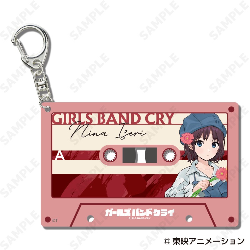 (PO) Girls Band Cry Big Acrylic Key Chain 1 Iseri Nina (Denim Style)