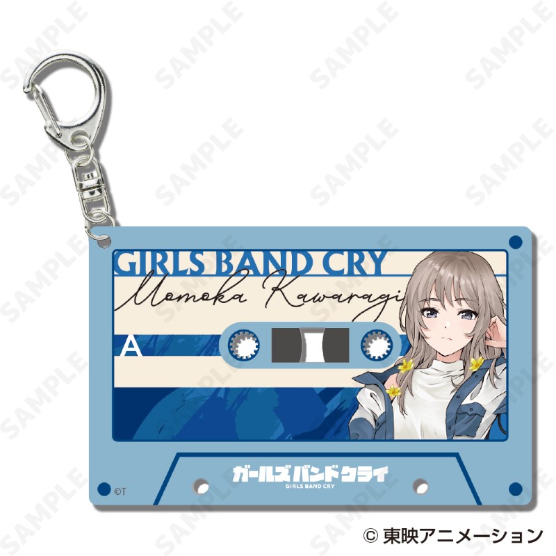(PO) Girls Band Cry Big Acrylic Key Chain 2 Kawaragi Momoka (Denim Style)
