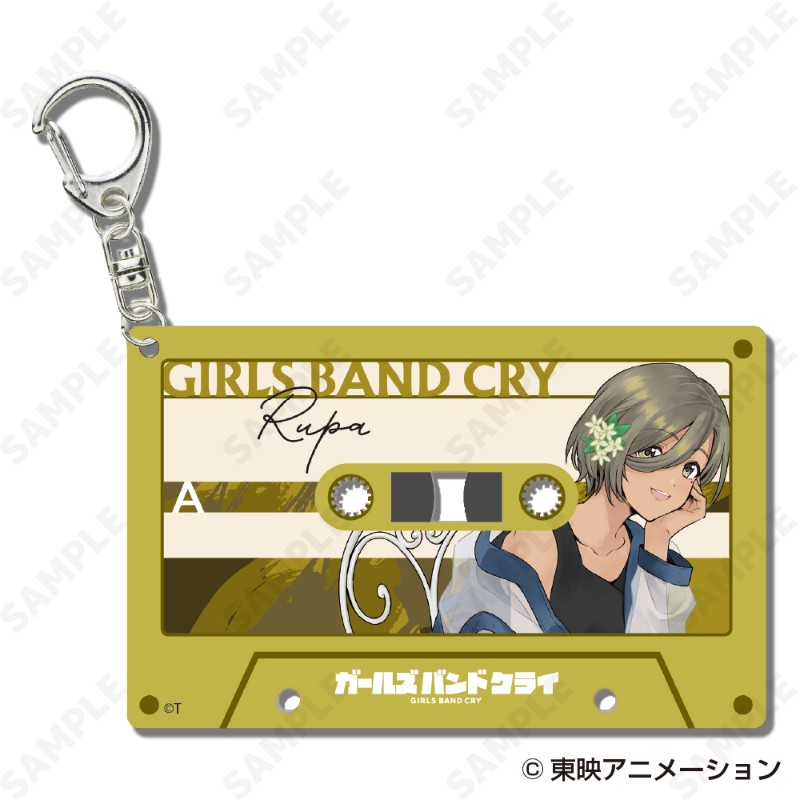 (PO) Girls Band Cry Big Acrylic Key Chain 5 Rupa (Denim Style)