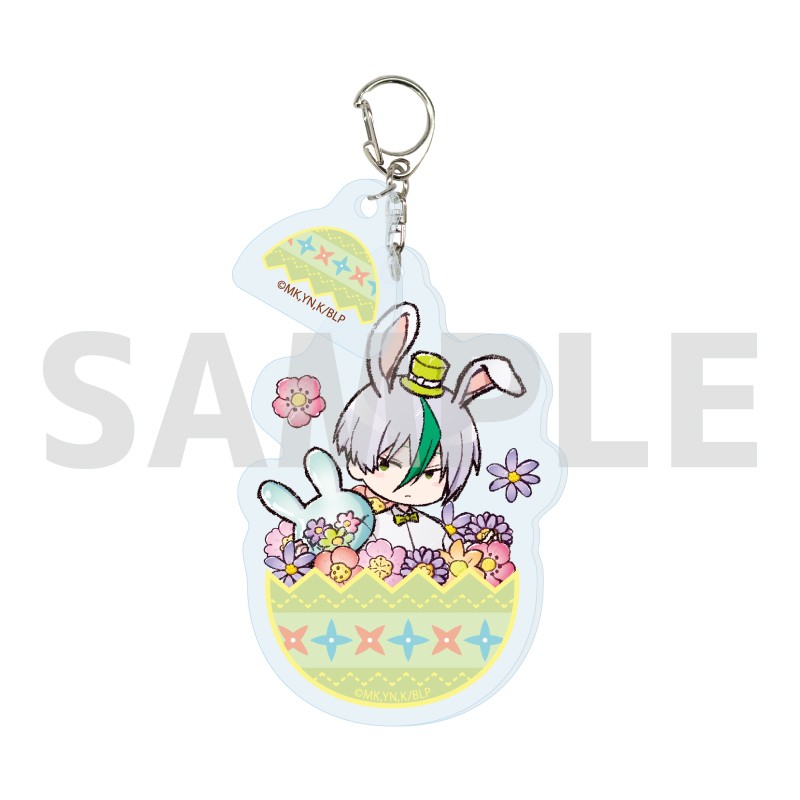 Acrylic Key Chain with Parts Blue Lock 05 Otoya Eita Easter Ver. (Graff Art Illustration)
