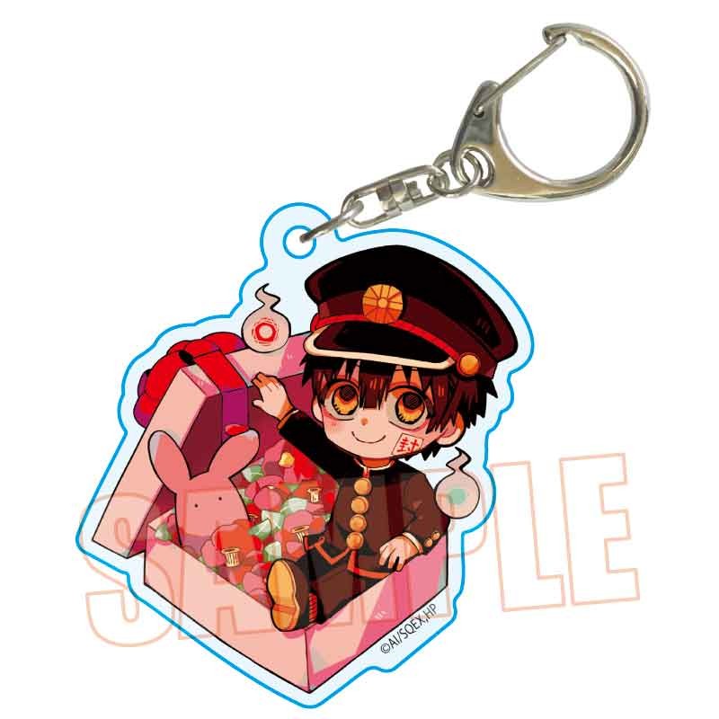 (PO) Flower Box Acrylic Key Chain Toilet-bound Hanako-kun Hanako-kun (Camellia)