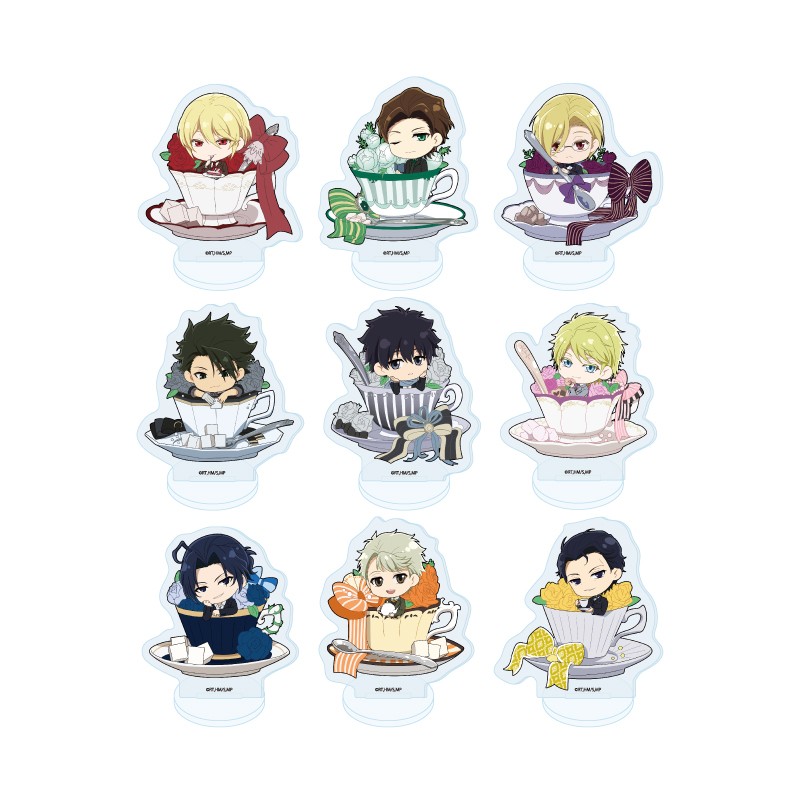 Acrylic Petit Stand Moriarty the Patriot 10 Cafe Ver. (Mini Character Illustration) [BOX]