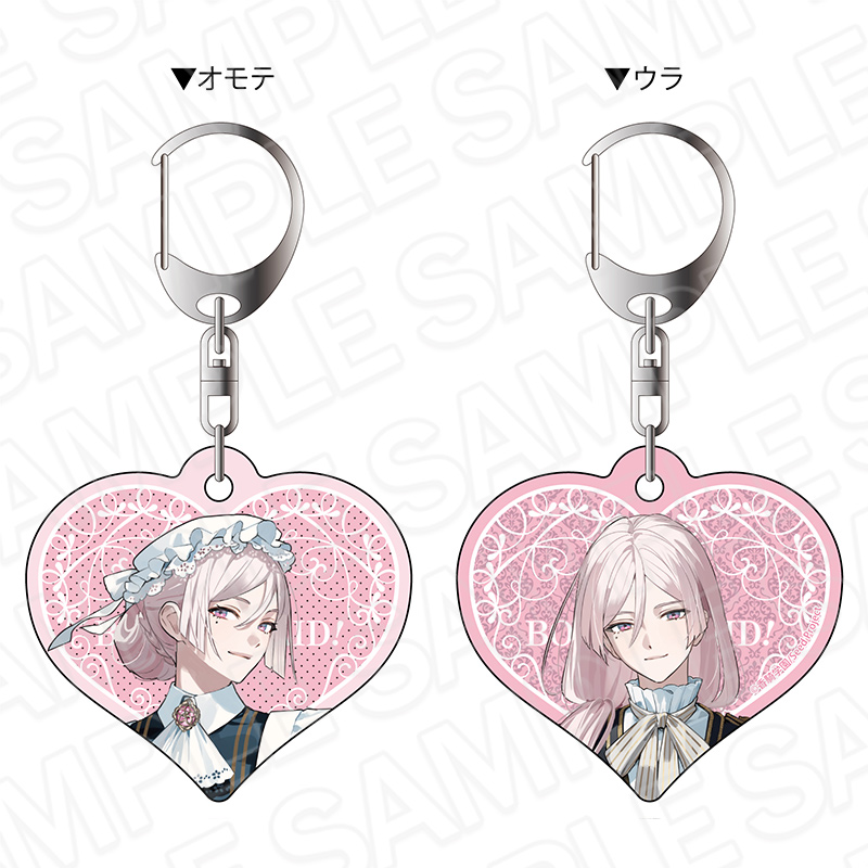 BOYS be MAID! Double-sided Key Chain Kisaki Yoka
