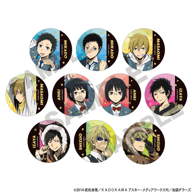 (PO) Durarara!!x2 Trading Gilding Can Badge [BOX]