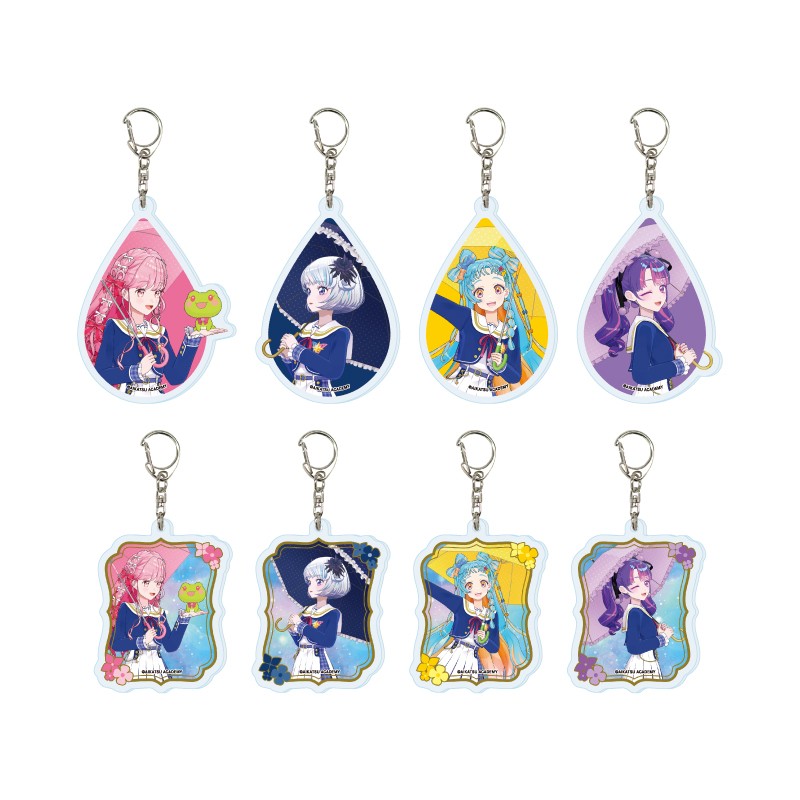 (PO) Acrylic Key Chain Aikatsu Academy! 01 Rainy Season Ver. (Original Photograph) [BOX]