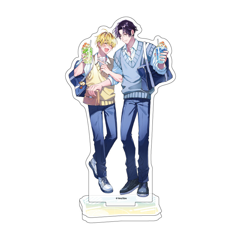 Acrylic Stand Veni Works 01 Students' First Date Plans @ Ikebukuro BL Fair (Original Illustration)