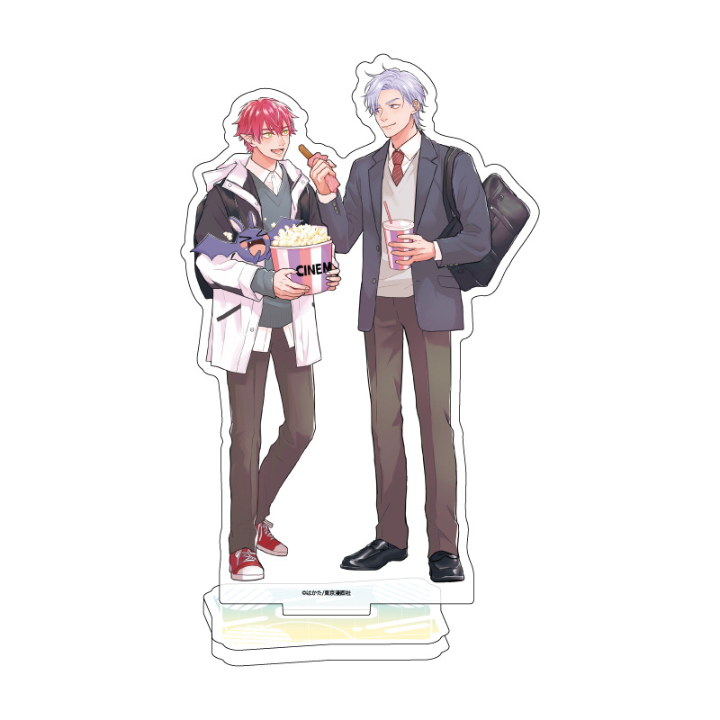 Acrylic Stand Hakata Works 01 Students' First Date Plans @ Ikebukuro BL Fair (Original Illustration)
