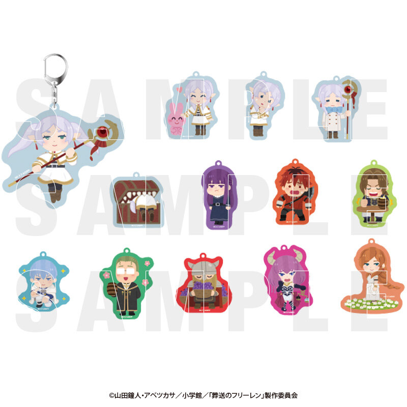 Frieren: Beyond Journey's End x Irasutoya Trading Acrylic Key Chain [BOX]