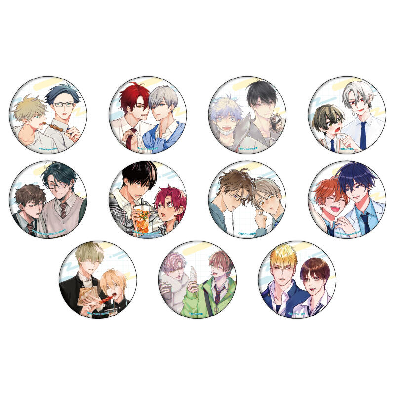 Can Badge Students' First Date Plans @ Ikebukuro BL Fair 03 Original Illustration [BOX]