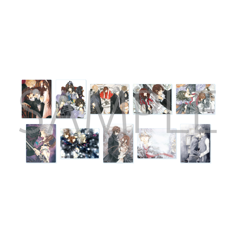 Acrylic Card Vampire Knight & Vampire Knight Memories 01 [BOX]