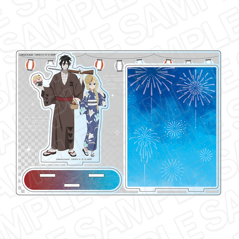 Angels of Death Acrylic Diorama Rachel & Zack Summer Festival Ver.