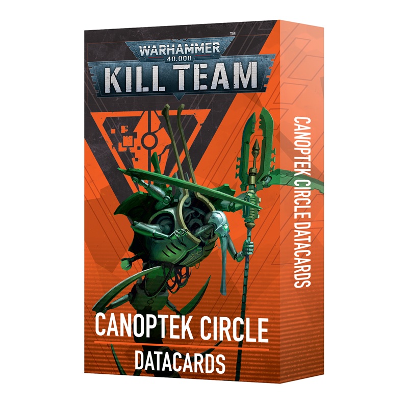 Warhammer 40k Kill Team Datacards: Canoptek Circle