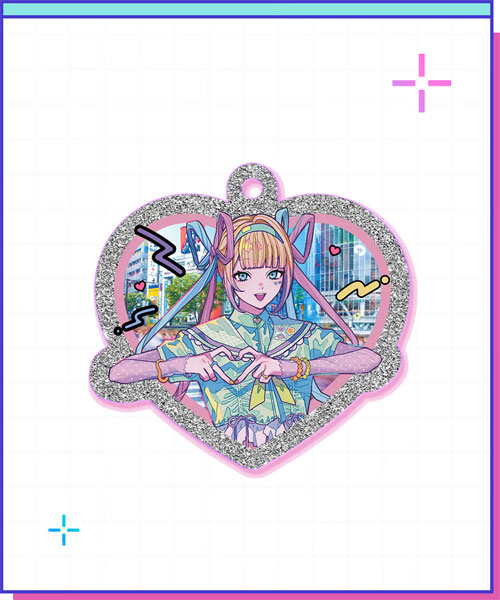 (NG) Needy Streamer Overload - Tomeihan Key Visual (KV) Acrylic Keychain - Super Ten-Chan