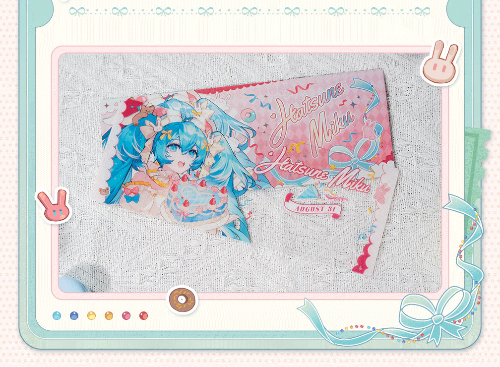 Hatsune Miku Unrequited Dream Laser Ticket Set