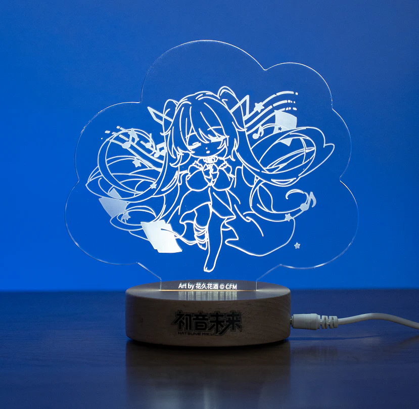 Hatsune Miku Unrequited Dream Acrylic Table Light