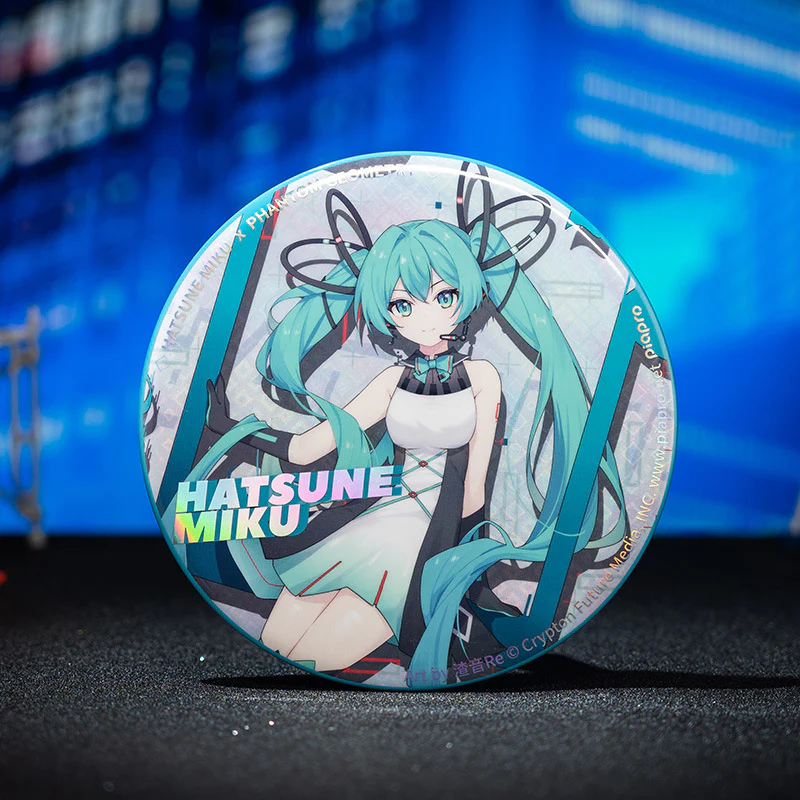 Hatsune Miku Technology Series Can Badge Changing Geometry