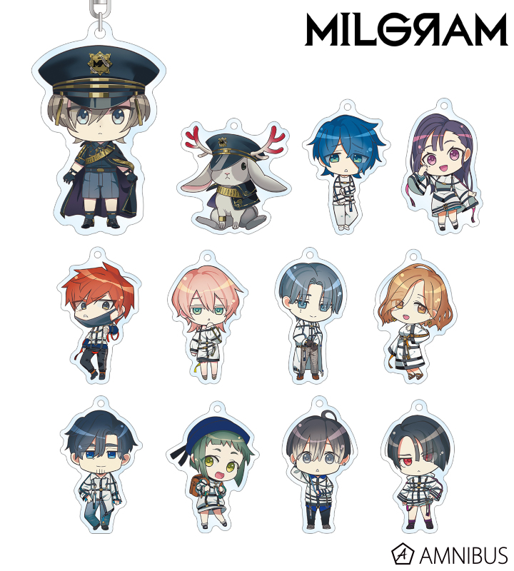 MILGRAM Trading Chibi Chara Acrylic Keychain [BOX]