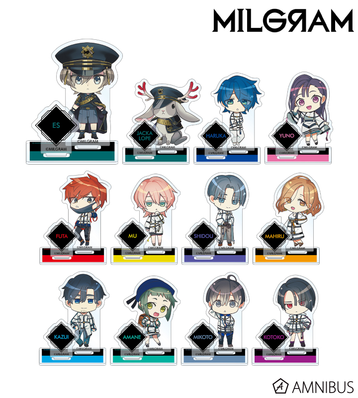 MILGRAM Trading Chibi Chara Acrylic Stand [BOX]