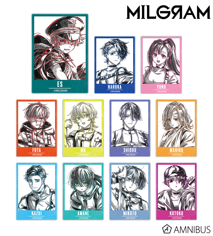 MILGRAM Trading Ani-Art BLACK LABEL Acrylic Card [BOX]