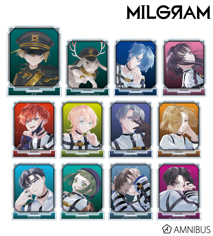 MILGRAM Original Illustration LIVE EVENT「hallucination」ver. Trading Acrylic Stand [BOX]