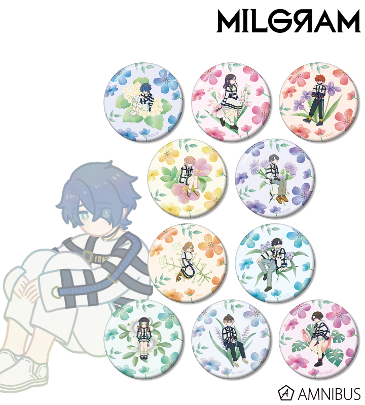 MILGRAM Trading Botania Tin Badge [BOX]