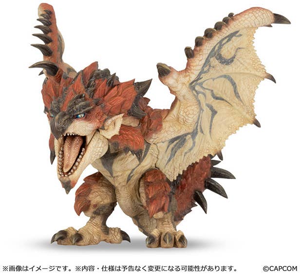 (PO) Capcom Figure Builder Soft Vinyl Model Monster Hunter - Rathalos