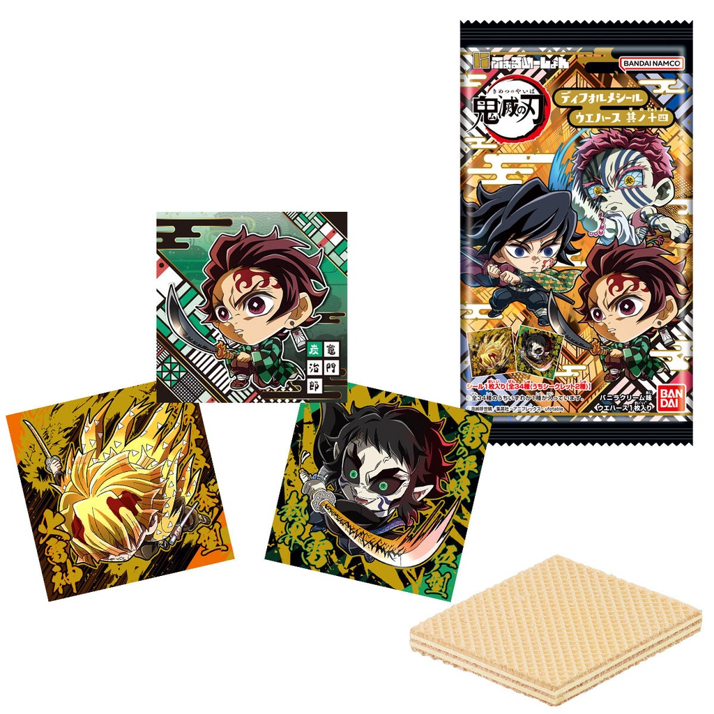 Nyaformation Demon Slayer: Kimetsu no Yaiba Deformed Sticker Wafer Card Vol. 14 [BOX]