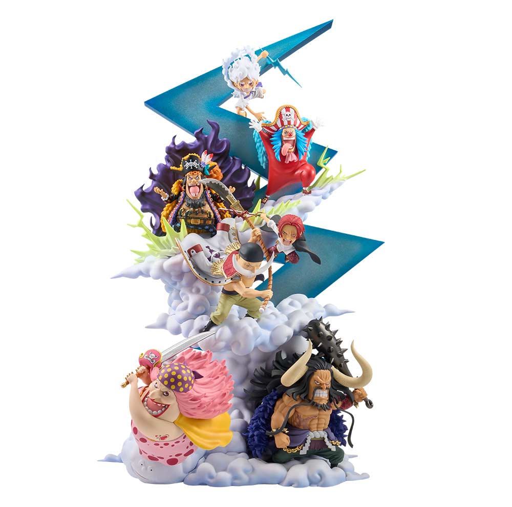 (PO) One Piece World Collectable Figure Premium - Old and New Four Emperors