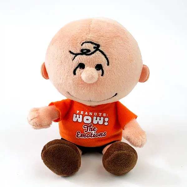 (SA) Peanuts Wow Soft Toy Plush Snoopy Charlie Brown