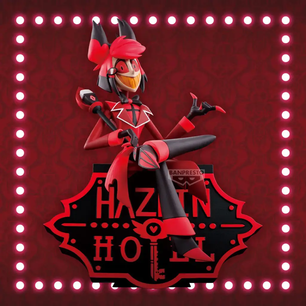 Hazbin Hotel Monitor Top Figure - Alastor