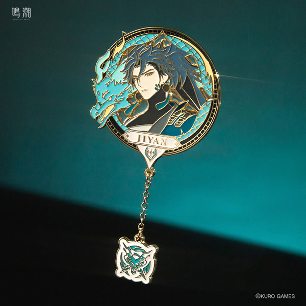 (KG) Wuthering Waves Resonator Themed Metal Badge Jiyan