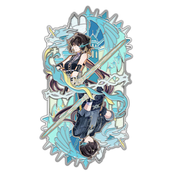 (KG) Wuthering Waves Inverted Series Metal Badge Collection Rover