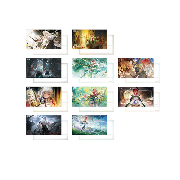 (KG) Wuthering Waves Resonator Themed Postcard Set B