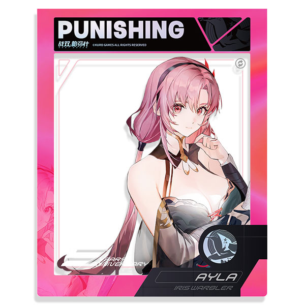 (KG) Punishing: Gray Raven 5th Anniversary Celebration Art Paper Frame Card Ayla