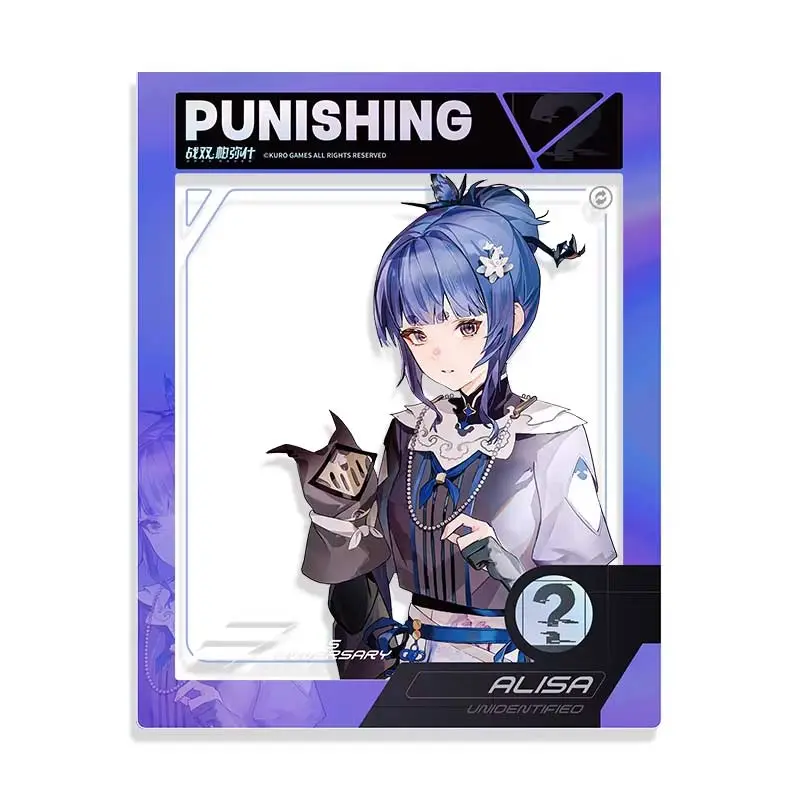 (KG) Punishing: Gray Raven 5th Anniversary Celebration Art Paper Frame Card Alisa