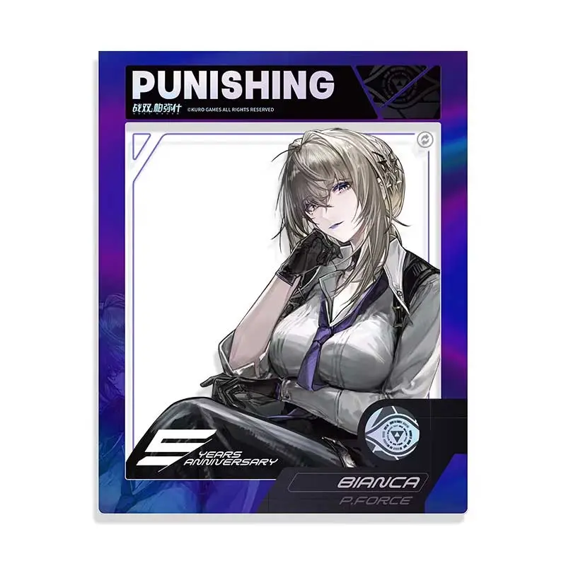 (KG) Punishing: Gray Raven 5th Anniversary Celebration Art Paper Frame Card Bianca