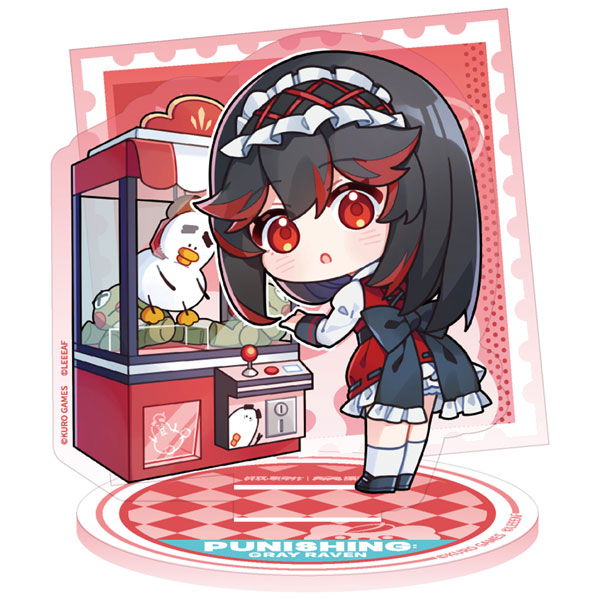 (KG) Punishing: Gray Raven x Leeeaf Collab Daily Delights Series Chibi Standee Lucia x Aya
