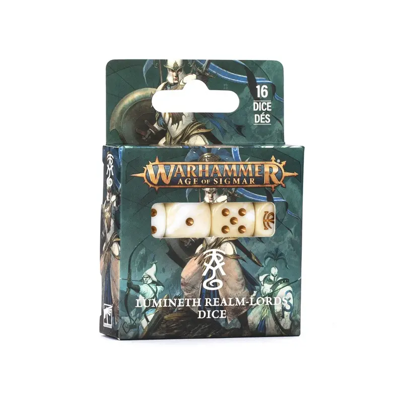Warhammer Age Of Sigmar Dice Set: Lumineth Realm-Lords
