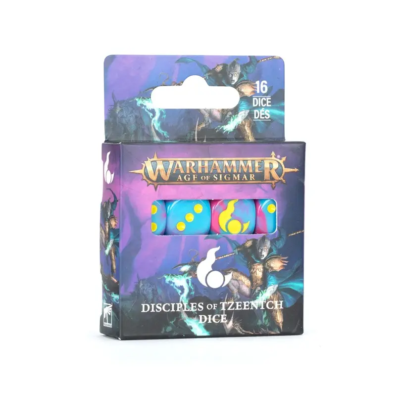 Warhammer Age Of Sigmar Dice Set: Disciples Of Tzeentch