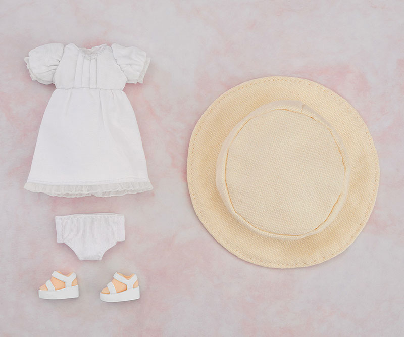 (PO) Nendoroid Doll Outfit Set Simple Dress (White)