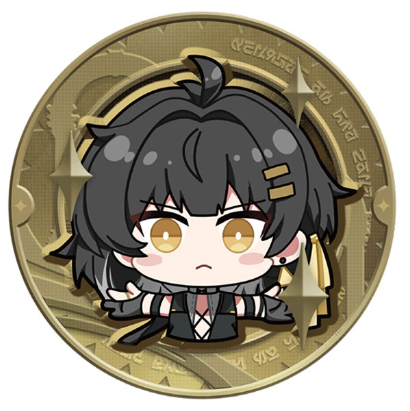 (KG) Wuthering Waves Resonator Themed Metal Medal Female Rover